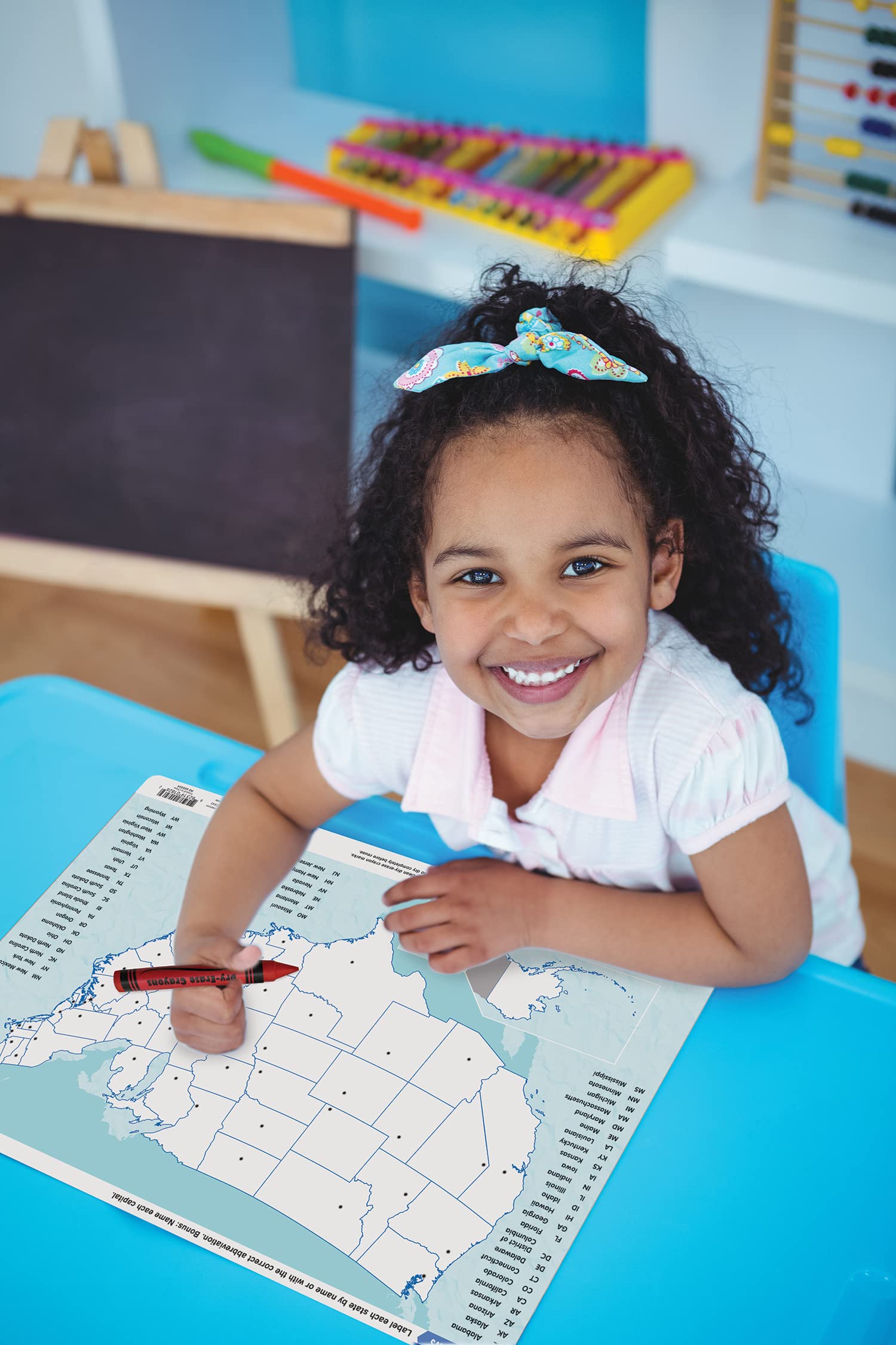 Foto 4 | Learning Mat Created Resources Usa Map 6+ Years - Venta Internacional.