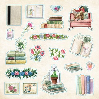 Foto 4 | Libro De Pegatinas Peter Pauper Press Bibliophilia Ephemera 780+ - Venta Internacional.