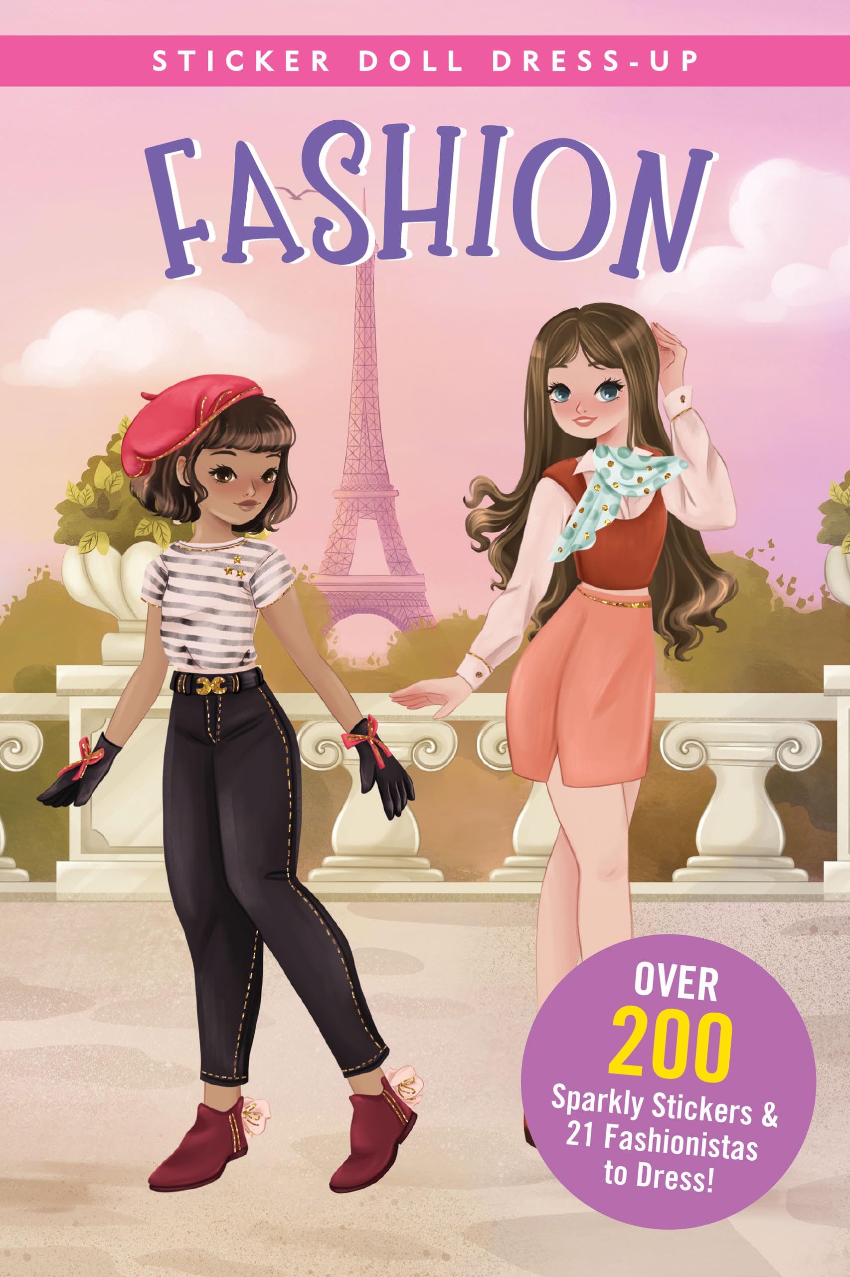 Libro De Disfraces Para Muñecas Con Pegatinas A La Moda Peter Pauper Press - Venta Internacional.