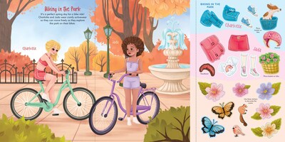 Foto 4 | Libro De Disfraces Para Muñecas Con Pegatinas A La Moda Peter Pauper Press - Venta Internacional.