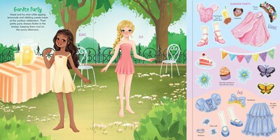 Foto 5 | Libro De Disfraces Para Muñecas Con Pegatinas A La Moda Peter Pauper Press - Venta Internacional.