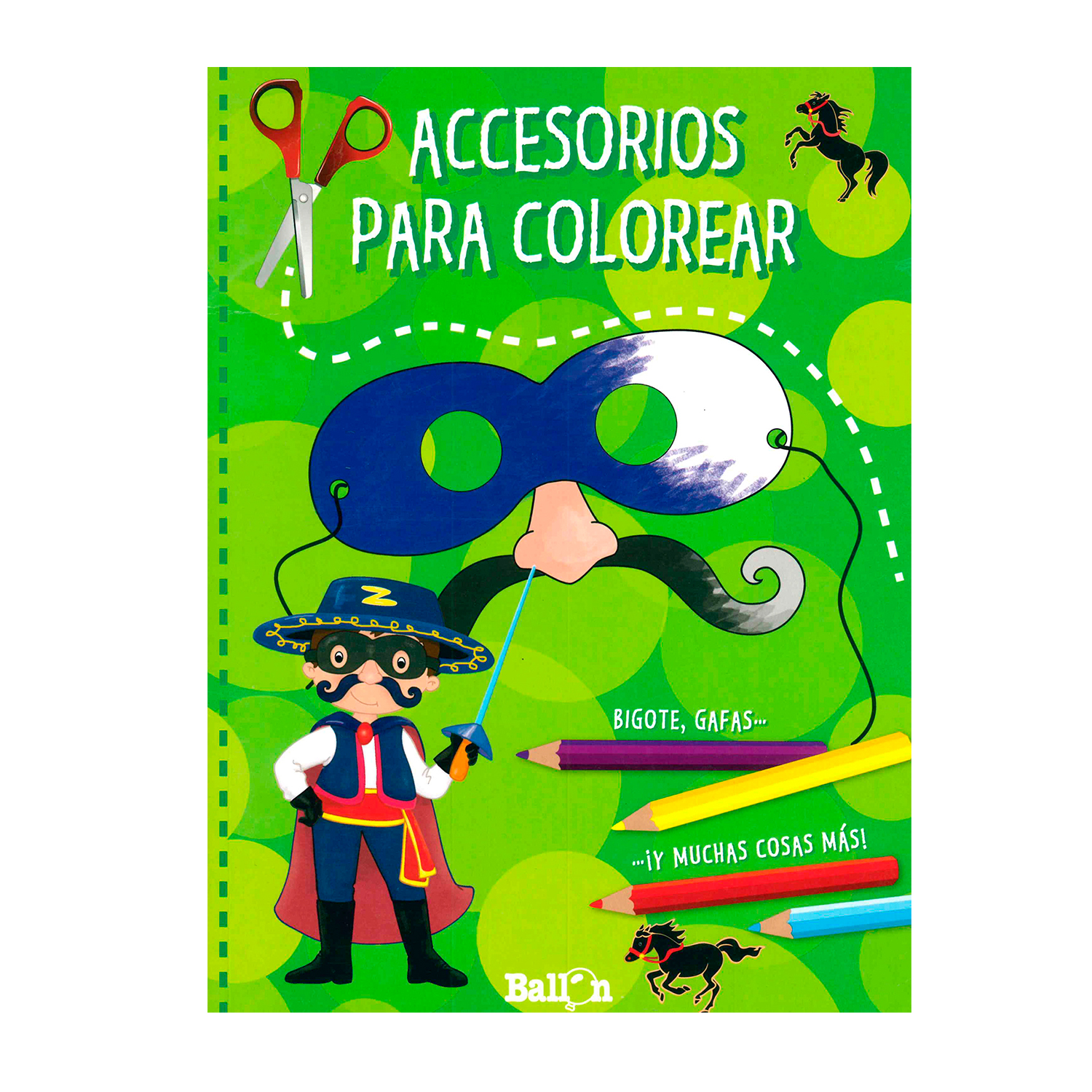 Foto 2 pulgar | Accesorios para Colorear Ballon Rústica color Verde