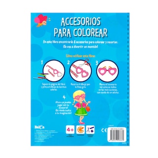 Foto 2 | Accesorios para Colorear Ballon Rústica color Azul
