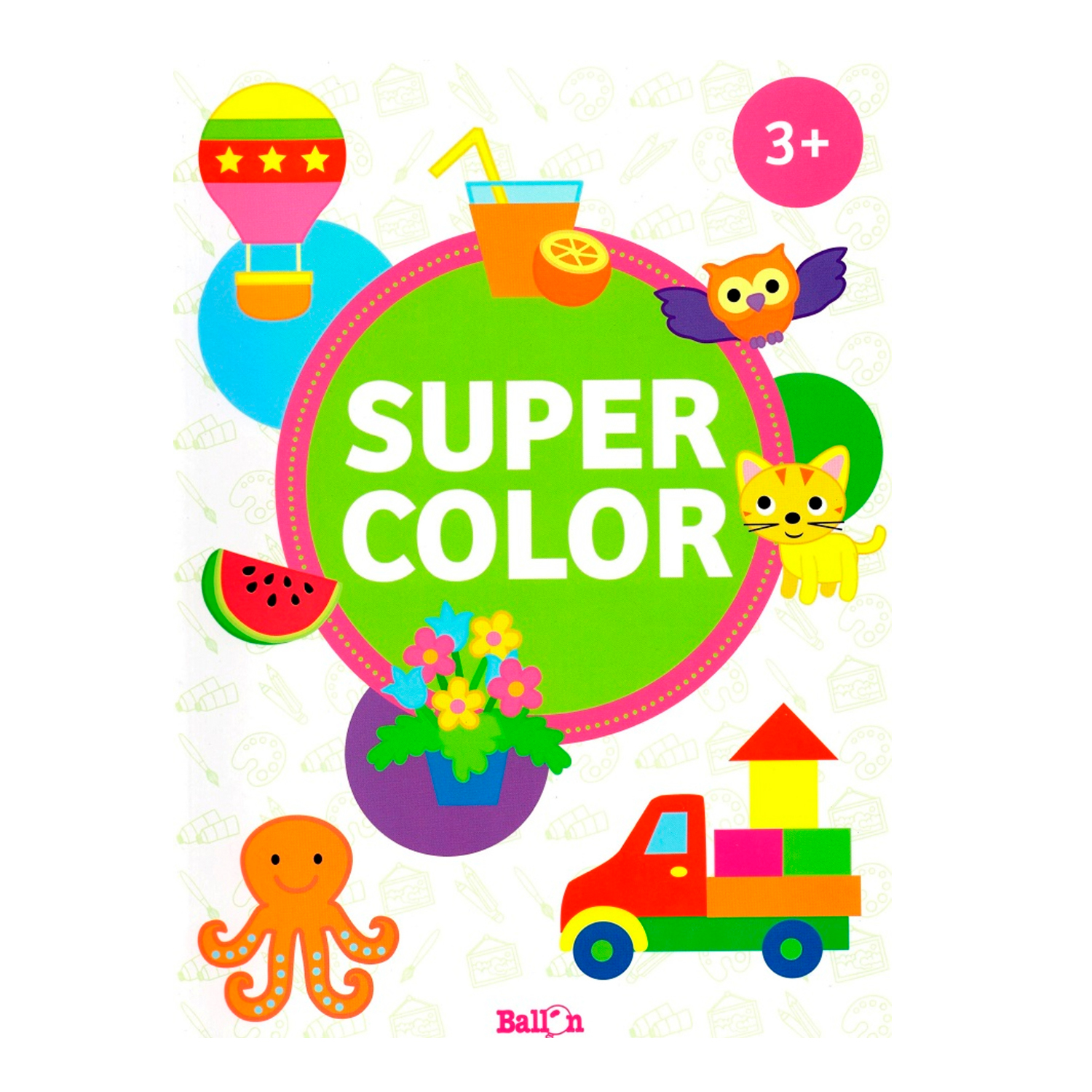 Foto 1 | Libro Super Color 3 Ballon Rústica Verde