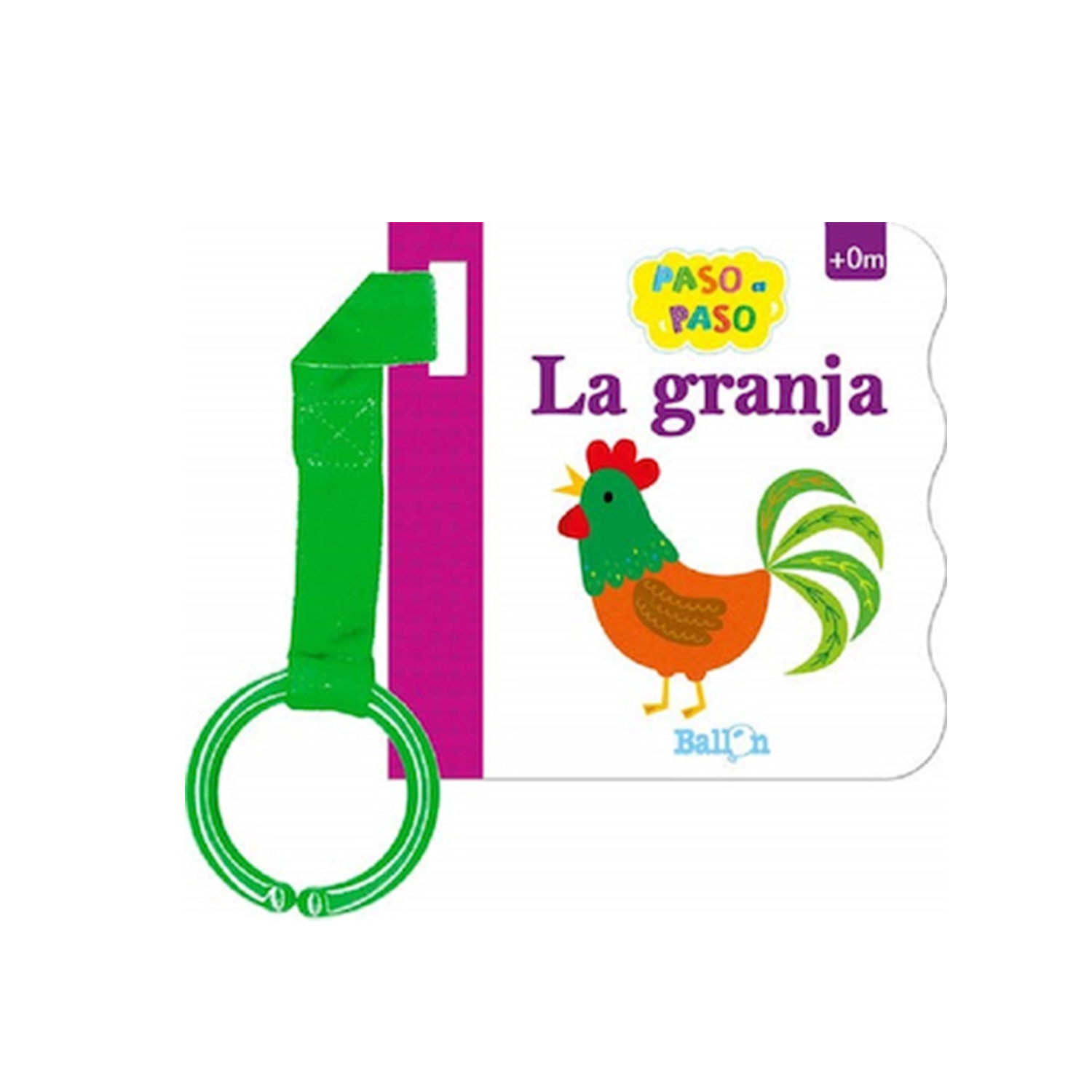 Foto 2 pulgar | Libro La Granja Paso a Paso Ballon Pasta Dura color Blanco