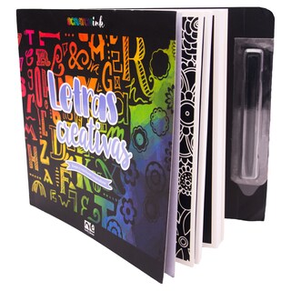 Foto 2 | Libro de Dibujo Letras Creativas Novelty Multicolor