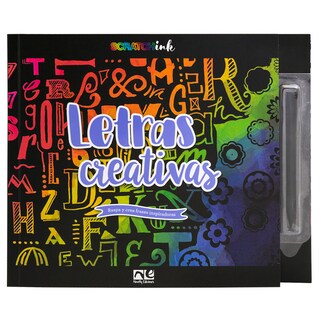Foto 3 | Libro de Dibujo Letras Creativas Novelty Multicolor
