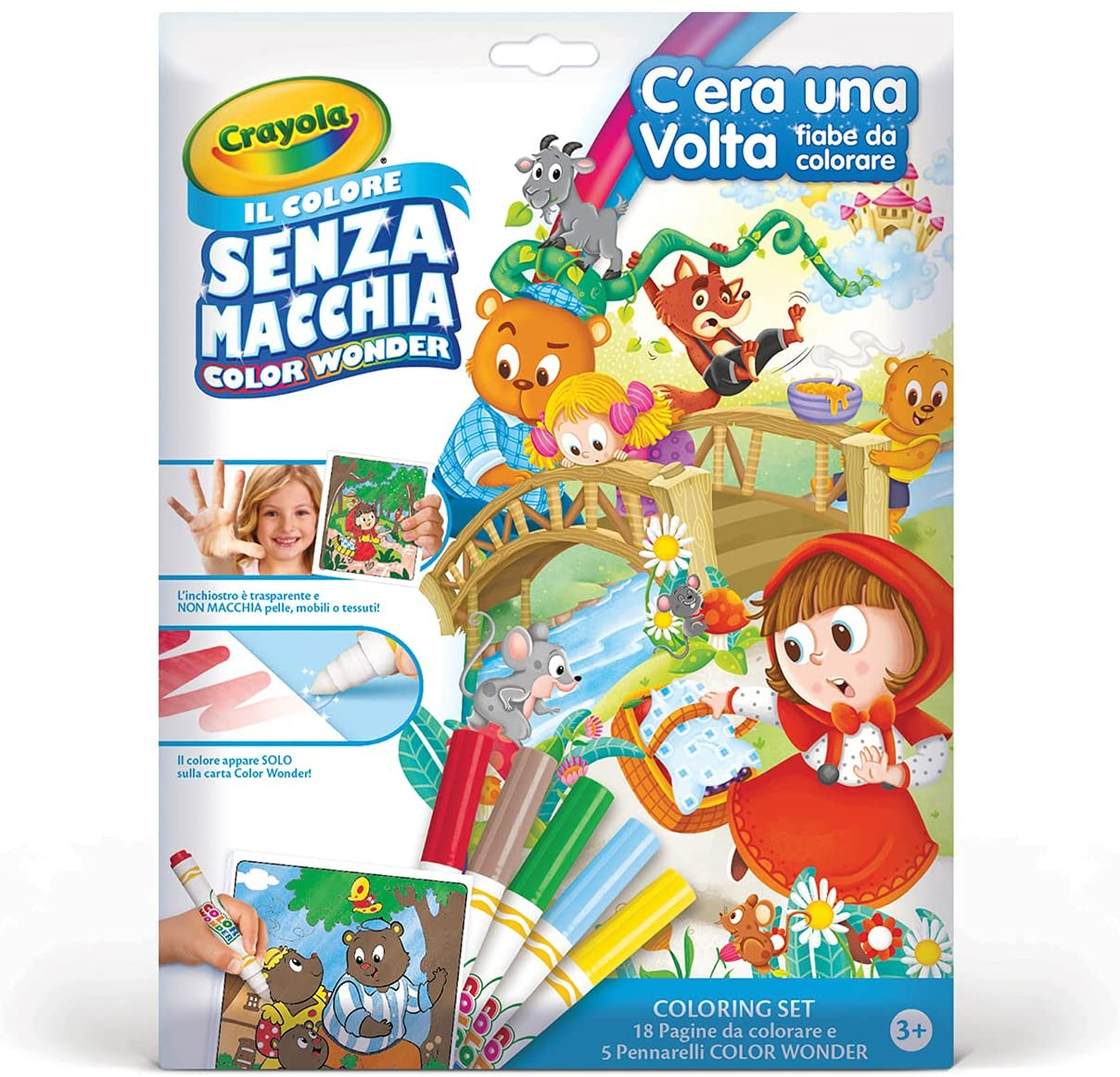 Foto 4 pulgar | Venta Internacional- Cuentos de Hadas Crayola para Colorear sin Ensuciar para Niños de 3-6 años