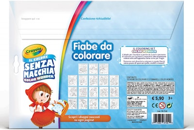 Foto 4 | Venta Internacional- Cuentos de Hadas Crayola para Colorear sin Ensuciar para Niños de 3-6 años