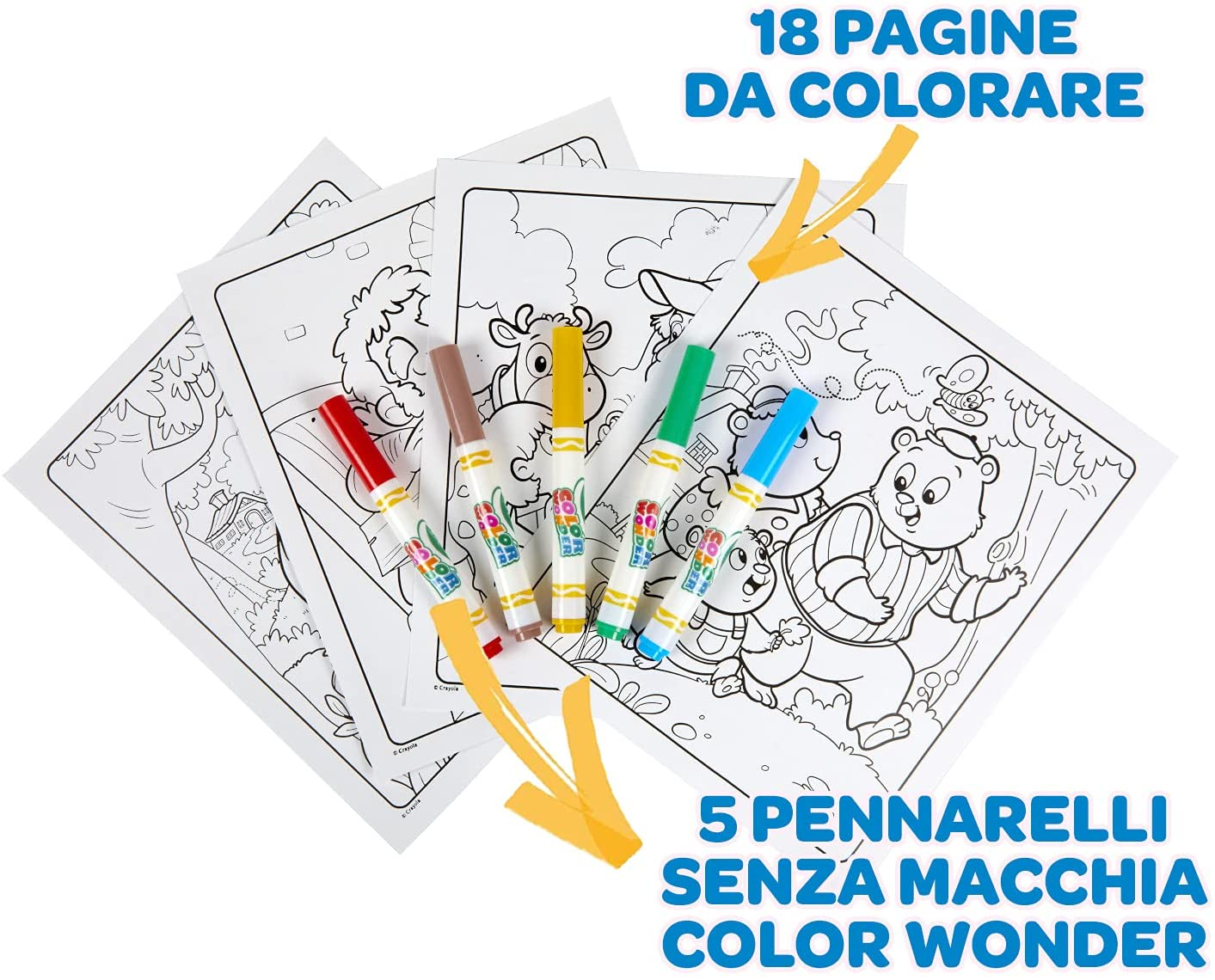 Foto 6 pulgar | Venta Internacional- Cuentos de Hadas Crayola para Colorear sin Ensuciar para Niños de 3-6 años