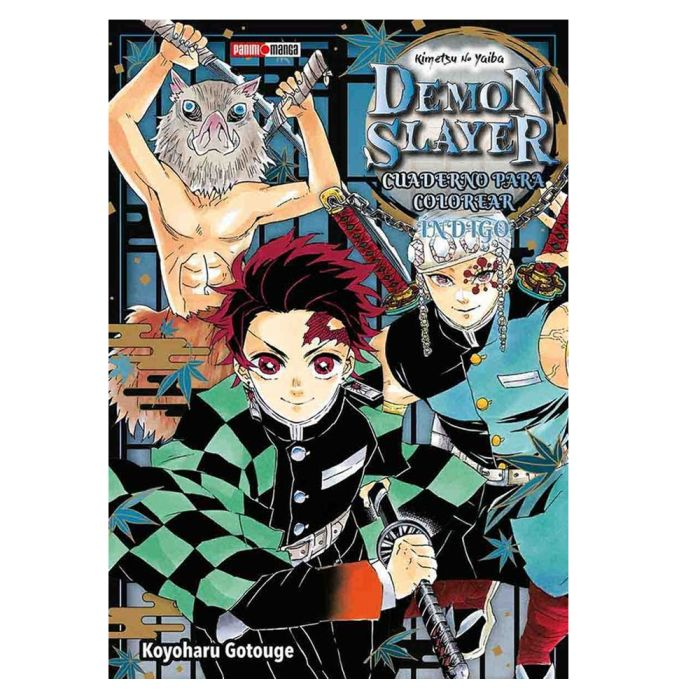 Foto 1 | Manga Panini Demon Slayer Cuaderno para Colorear Índigo #04 Por