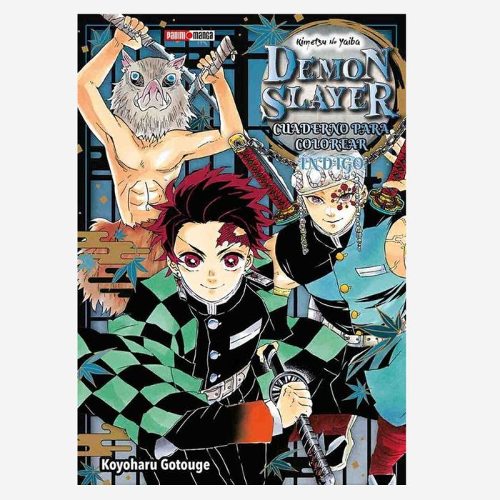 Foto 2 | Manga Panini Demon Slayer Cuaderno para Colorear Índigo #04 Por