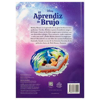 Foto 2 | Libro El Aprendiz De Brujo Clásicos de Disney