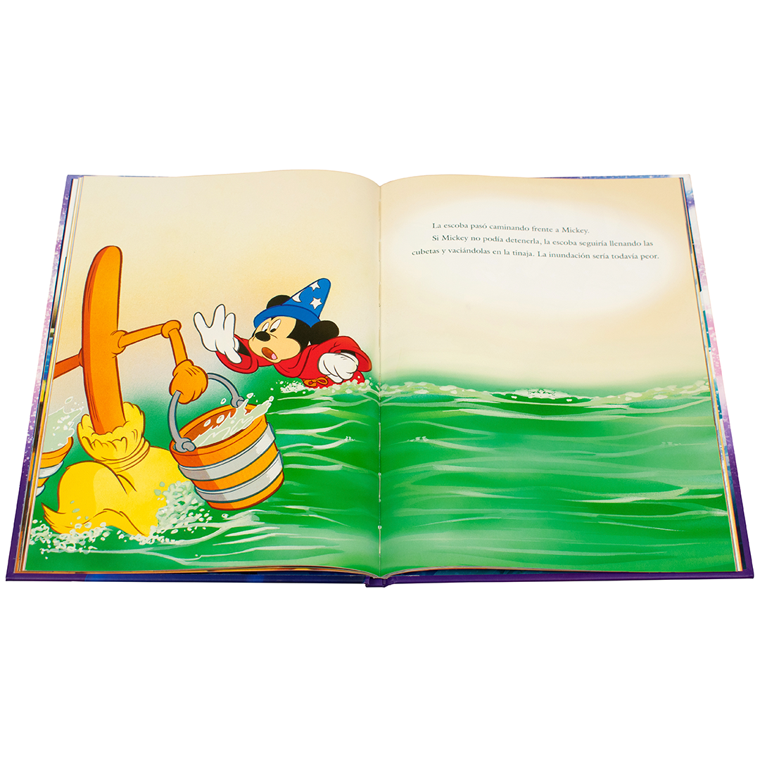 Foto 4 | Libro El Aprendiz De Brujo Clásicos de Disney