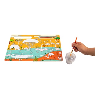 Foto 2 | Libro Infantil Para Colorear: Magia De Los Colores Con Agua Los Animales De La Sabana
