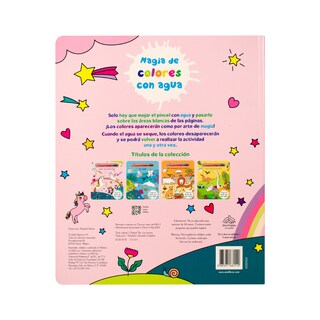 Foto 3 | Libro Infantil Para Colorear: Magia De Los Colores Con Agua Los Dinosaurios