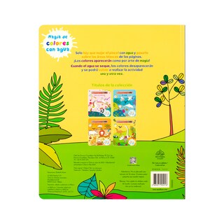 Foto 3 | Libro Infantil Para Colorear: Magia De Los Colores Con Agua Los Dinosaurios