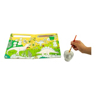 Foto 4 | Libro Infantil Para Colorear: Magia De Los Colores Con Agua Los Dinosaurios