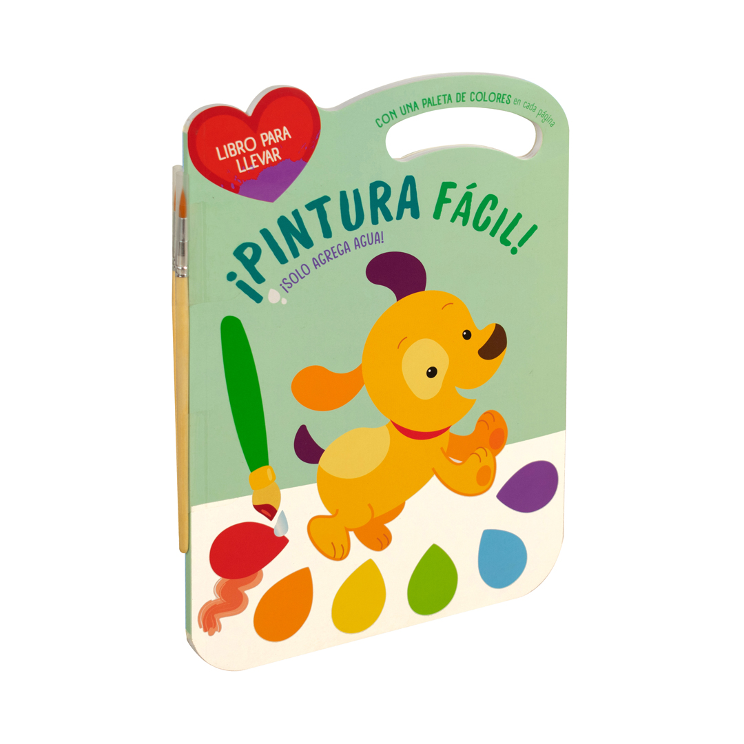 Libro Para Colorear: Pintura Fácil Perro