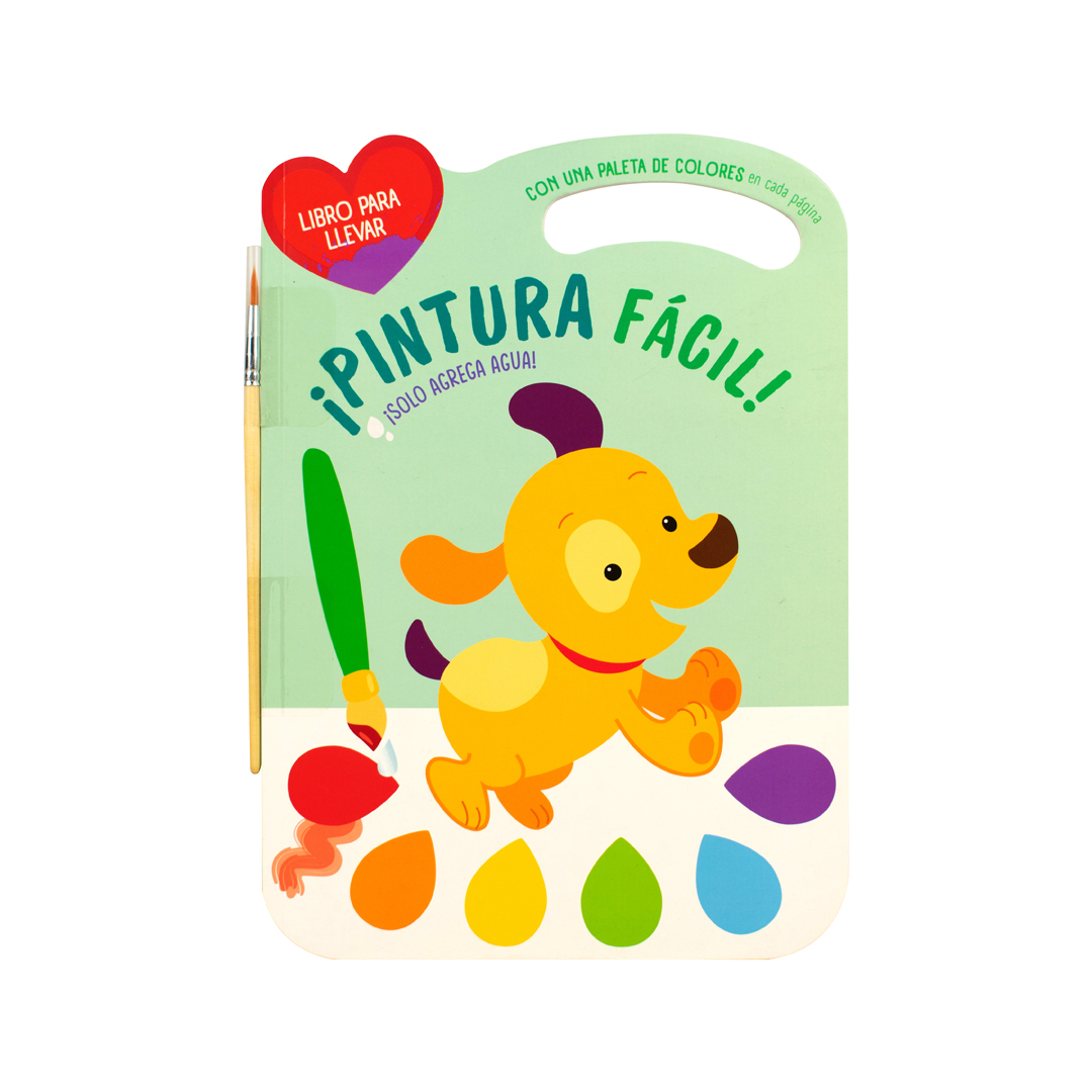 Foto 4 pulgar | Libro Para Colorear: Pintura Fácil Perro