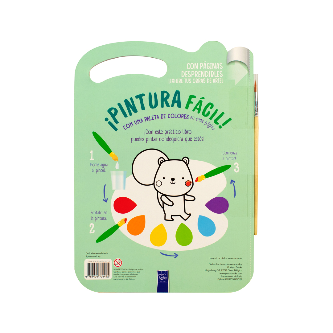 Foto 5 pulgar | Libro Para Colorear: Pintura Fácil Perro