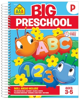 Foto 1 | Libro De Trabajo School Zone Big Preschool, 320 Páginas, De 3 A 5 Años - Venta Internacional.