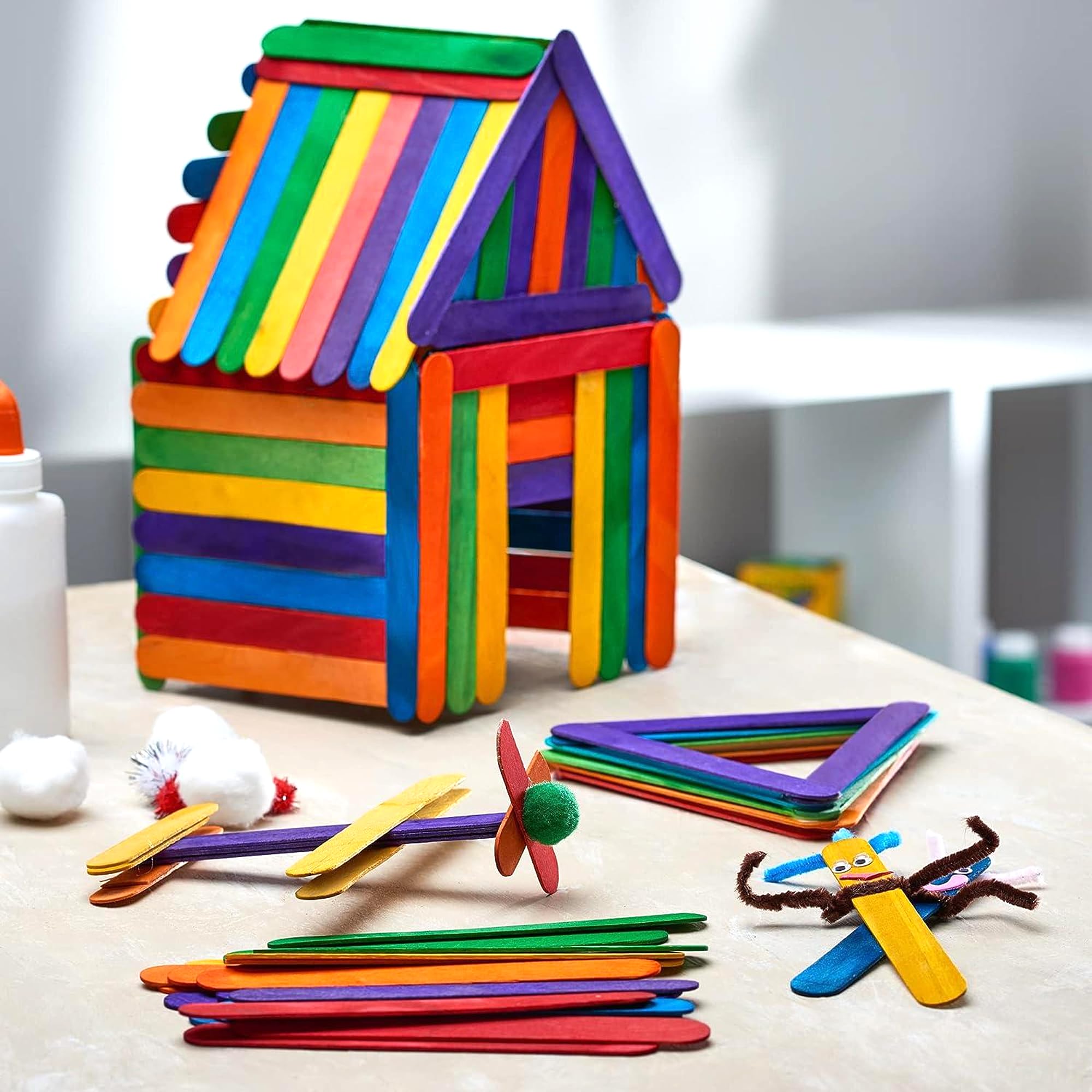Foto 5 | Bastones Para Manualidades Darice, 500 Unidades De Colores, Para Manualidades A Partir De 3 Años - Venta Internacional.