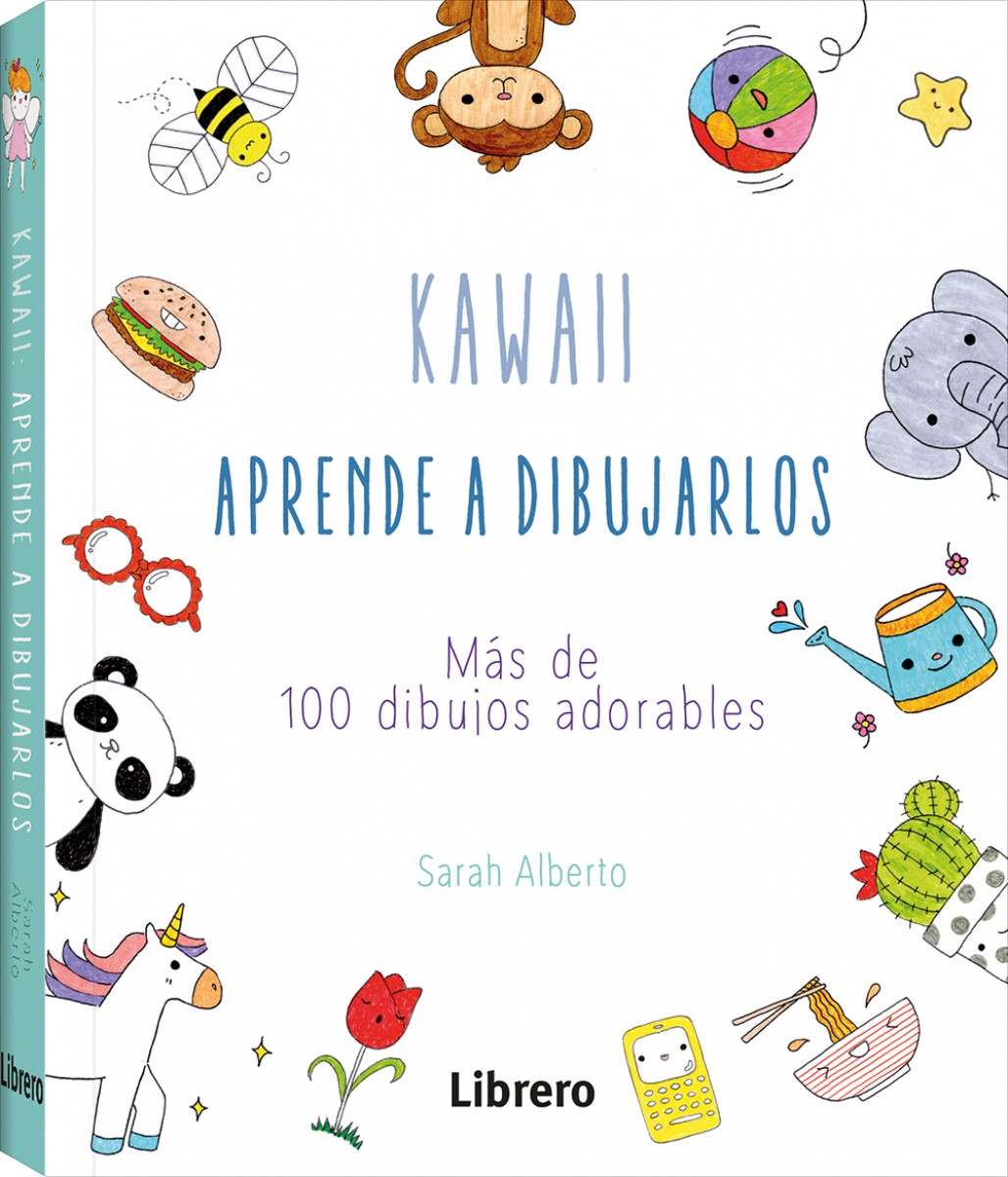 Foto 2 pulgar | Kawaii: Aprende A Dibujarlos De Sarah Alberto Librero Tapa Blanda