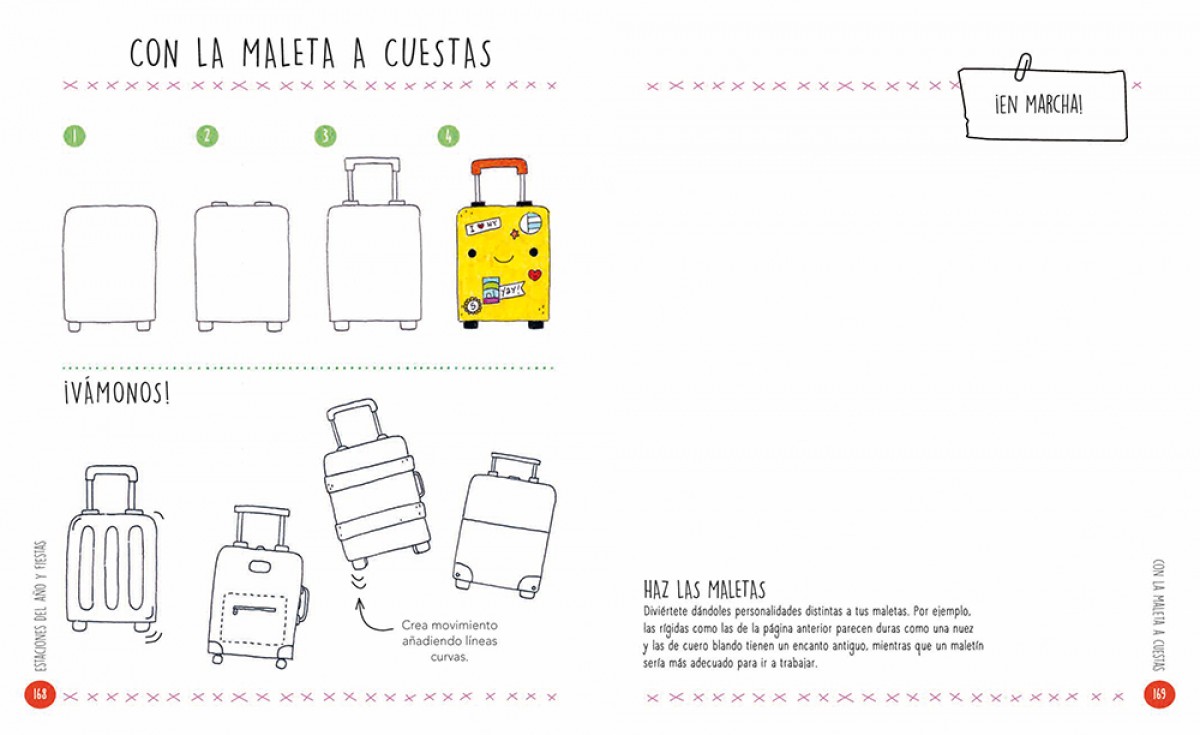 Foto 5 pulgar | Kawaii: Aprende A Dibujarlos De Sarah Alberto Librero Tapa Blanda
