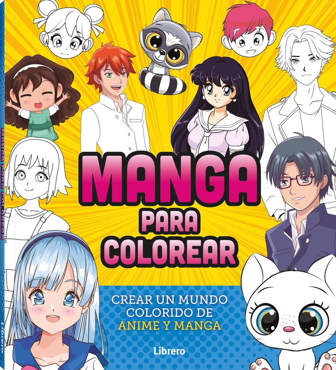 Foto 1 | Manga Para Colorear Varios Autores Libreros Tapa Blanda