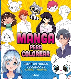 Foto 1 | Manga Para Colorear Varios Autores Libreros Tapa Blanda