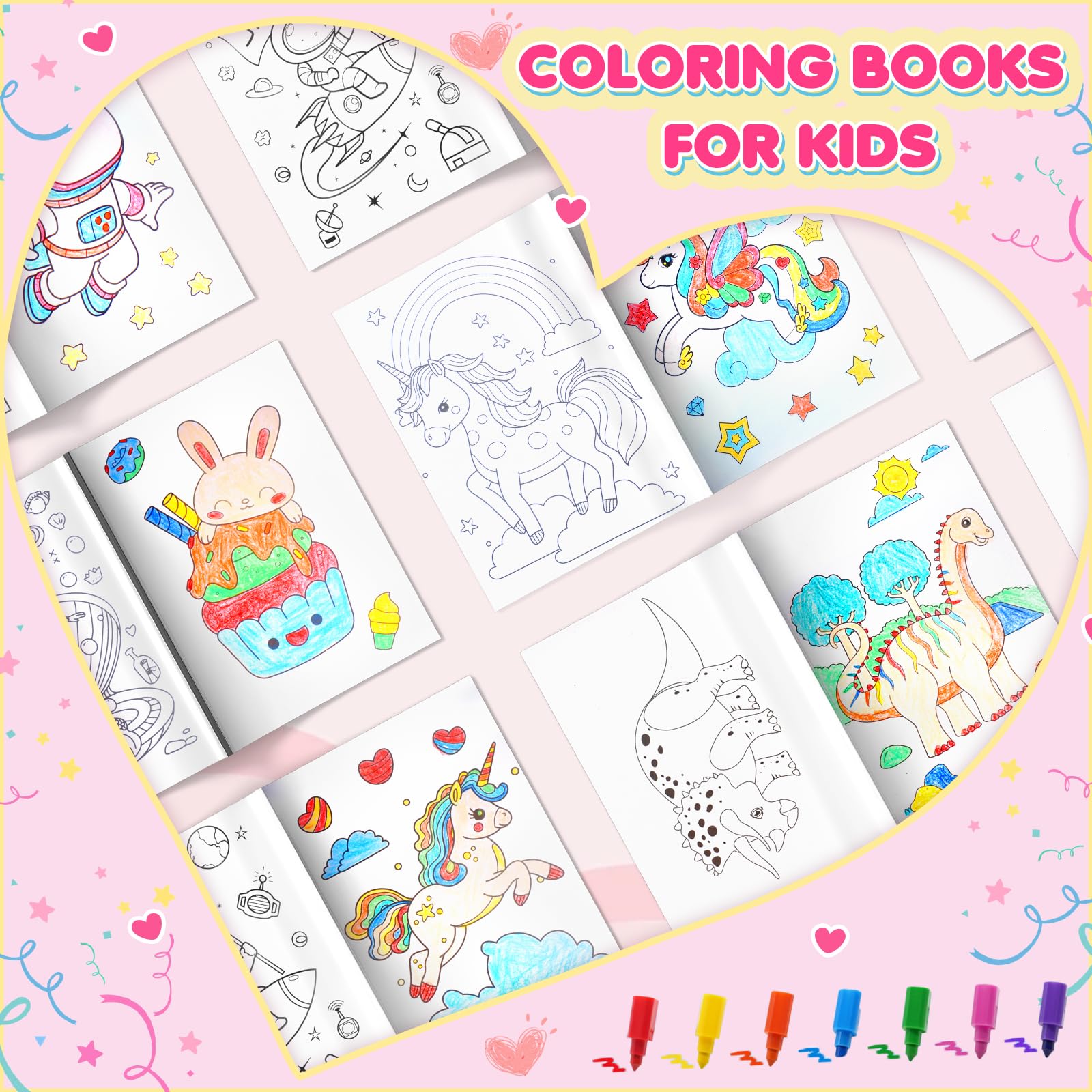 Foto 6 pulgar | Libros Para Colorear Con Tarjetas Para Regalar El Día De San Valentín Para Niños De Más De 3 Años - Venta Internaci