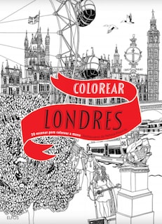 Foto 1 | Colorear Londres Hennie Haworth Blume Tapa Blanda