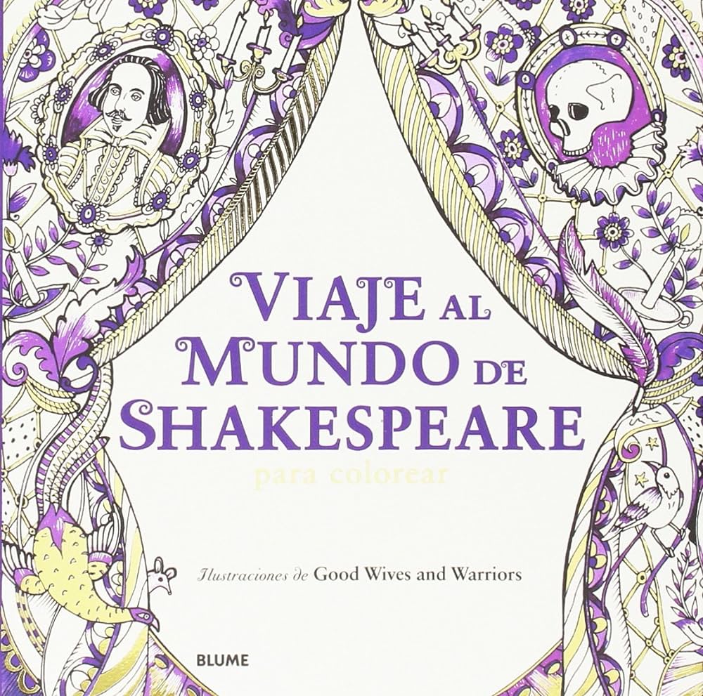 Foto 2 pulgar | Viaje Al Mundo De Shakespeare William Shakespare Good Wives & Warriors Blume Tapa Blanda
