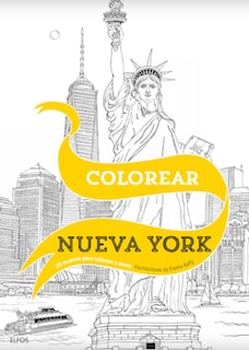 Foto 1 | Colorear Nueva York Emma Kelly Blume Tapa Blanda