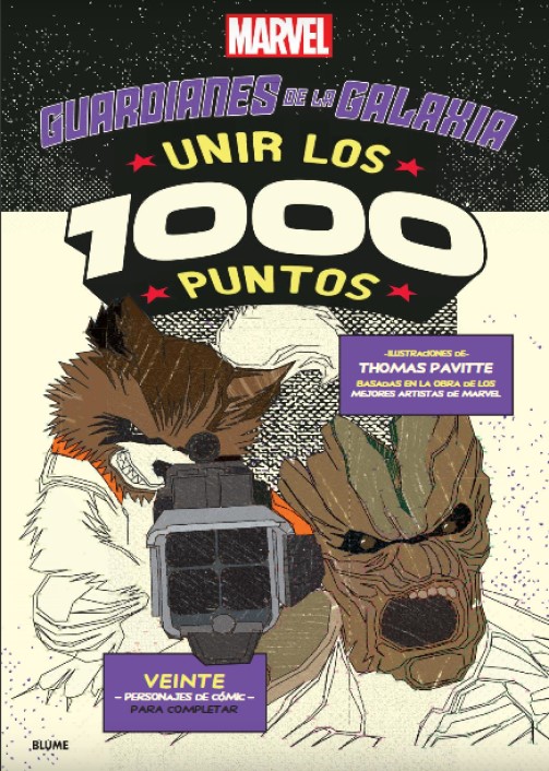 Foto 2 pulgar | Unir Los 1000 Puntos Guardianes De La Galaxia Thomas Pavitte Blume Tapa Blanda