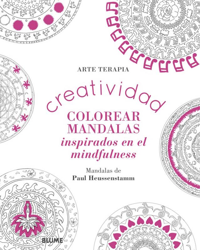 Foto 2 pulgar | Creatividad.colorear Mandalas Insp.mindfulness Paul Heussenstamm Blume Pasta Dura