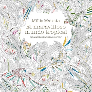 Foto 1 | Mini. Maravilloso Mundo Tropical Millie Marotta Blume Tapa Blanda