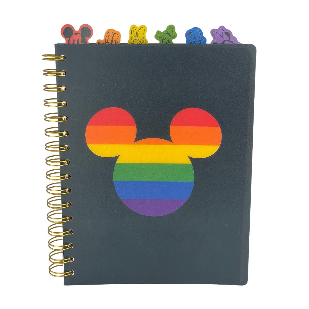 Foto 2 pulgar | Cuaderno Con Diseños Innovadores Disney Pride Mickey Mouse - Venta Internacional.