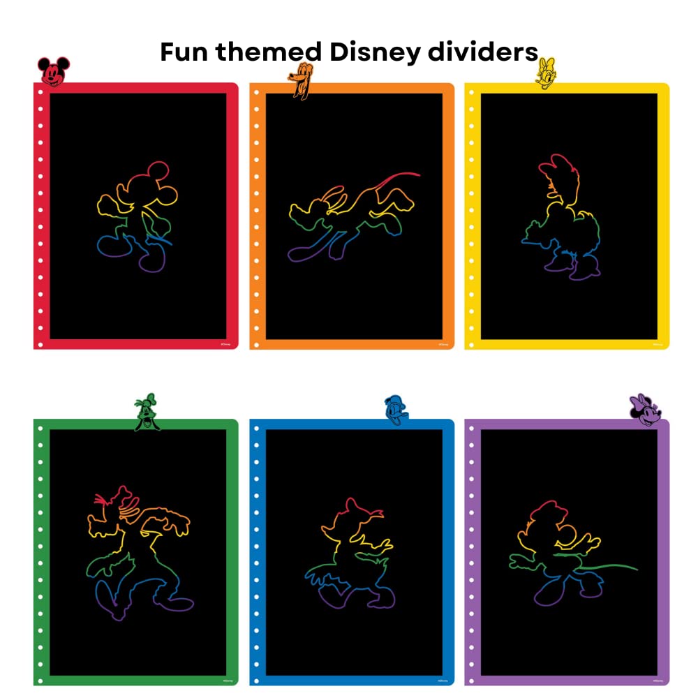 Foto 5 pulgar | Cuaderno Con Diseños Innovadores Disney Pride Mickey Mouse - Venta Internacional.