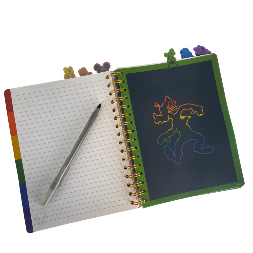 Foto 8 pulgar | Cuaderno Con Diseños Innovadores Disney Pride Mickey Mouse - Venta Internacional.