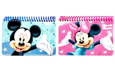 Foto 1 | Libreta Disney Mickey Mouse Spiral 2 Piezas - Venta Internacional