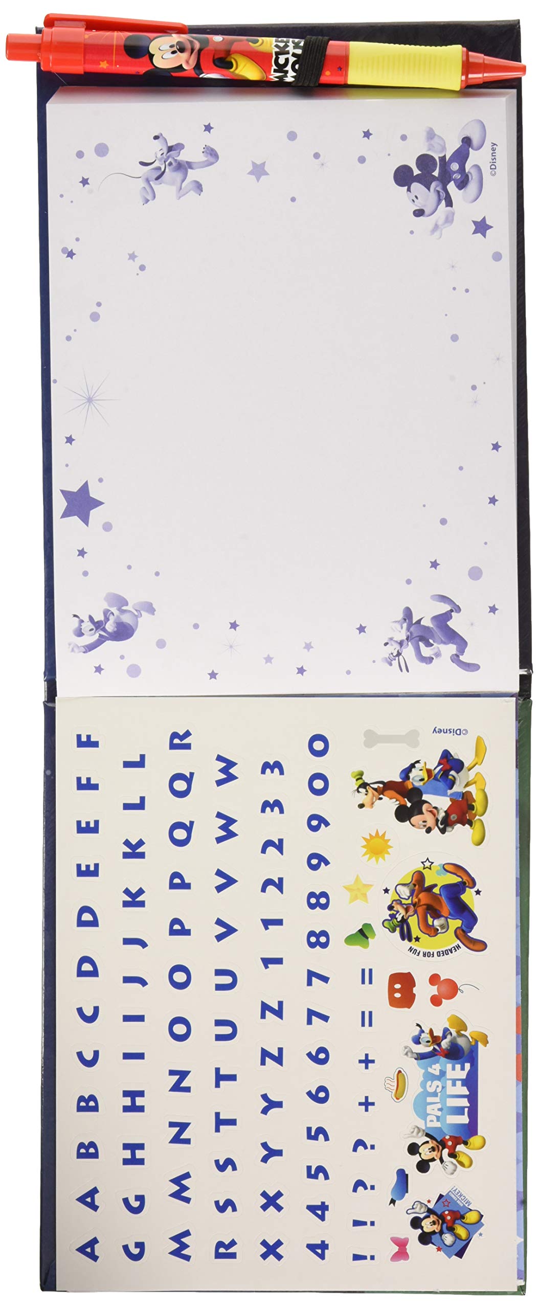 Foto 3 pulgar | Libro De Autógrafos Disney Mickey Y Sus Amigos Deluxe 85231 Con Bolígrafo - Venta Internacional.
