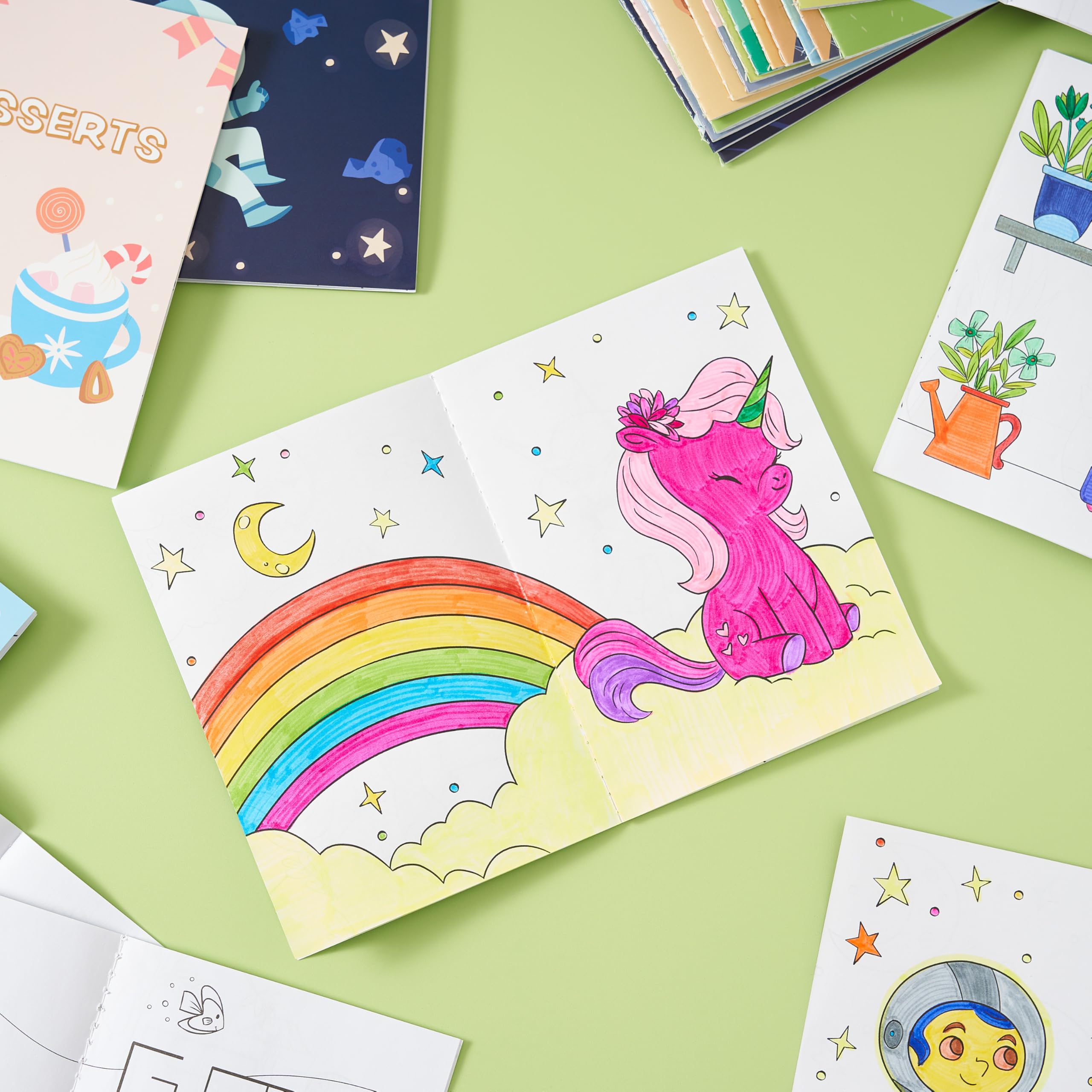 Foto 2 | Libros Para Colorear Joyin Mix Para Niños, 24 Unidades, Regalos De Fiesta - Venta Internacional.