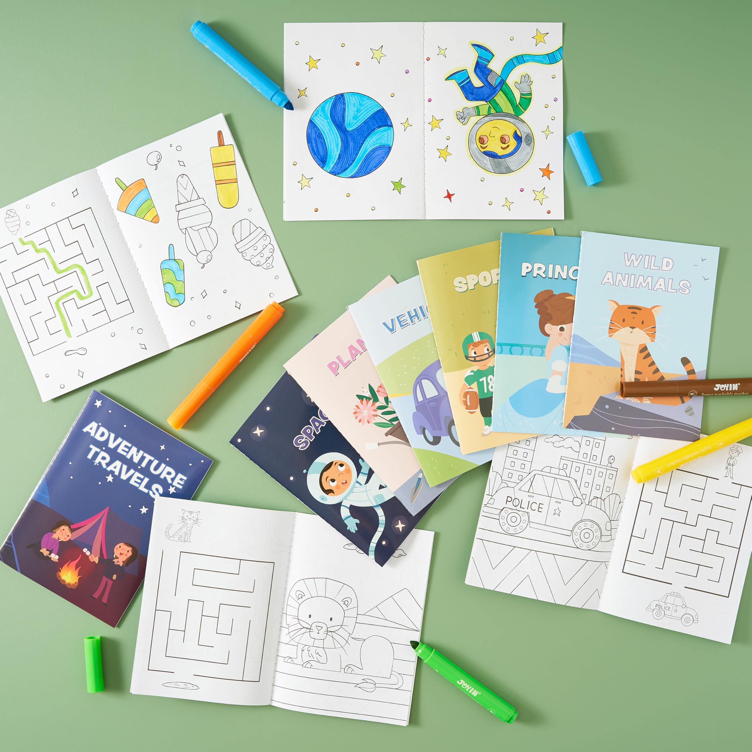 Foto 4 pulgar | Libros Para Colorear Joyin Mix Para Niños, 24 Unidades, Regalos De Fiesta - Venta Internacional.