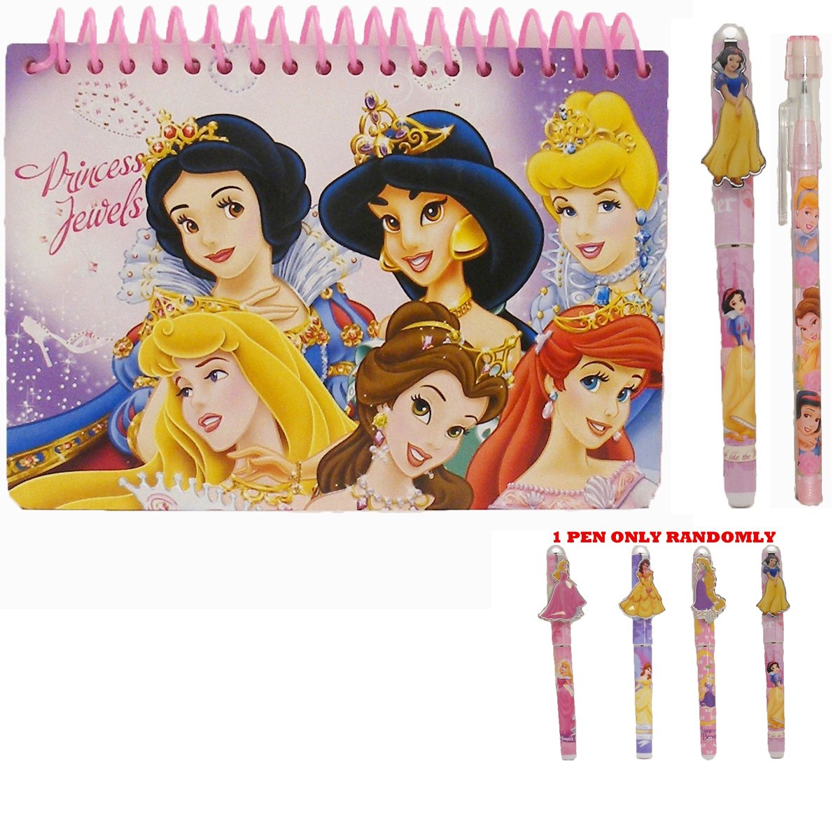 Libro De Autógrafos Con Licencia Original De Disney Princess - Venta Internacional.