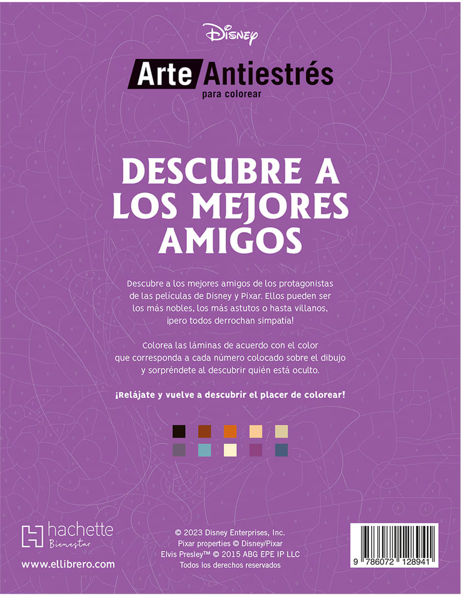 Foto 4 pulgar | Libro Para Colorear Descubre A Los Mejores Amigos + Termo Güish Gratis