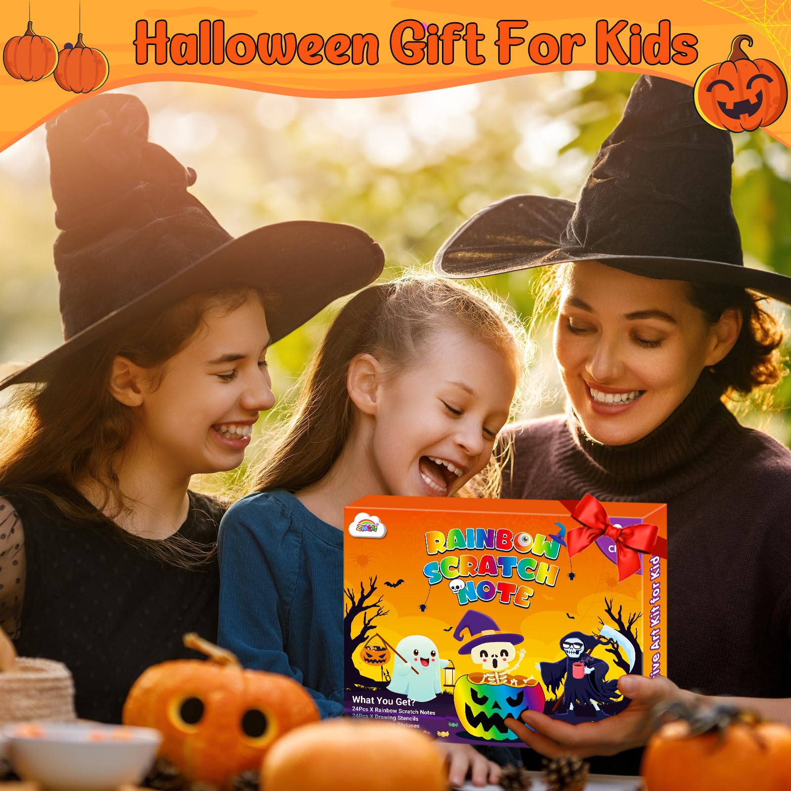 Foto 6 | Libreta Party Favors Zmlm Rainbow Scratch Art Para Niños, Paquete De 24 - Venta Internacional.