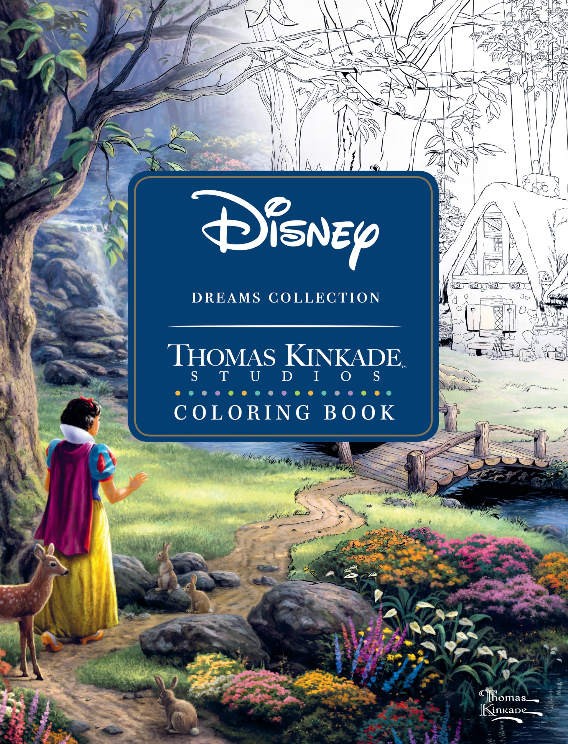 Foto 2 pulgar | Libro Para Colorear Andrews Mcmeel Disney Dreams Collection - Venta Internacional.