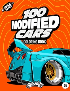 Foto 1 | Libro Para Colorear Con 100 Coches Modificados Para Niños Y Adolescentes De 6 A 18 Años - Venta Internacional.
